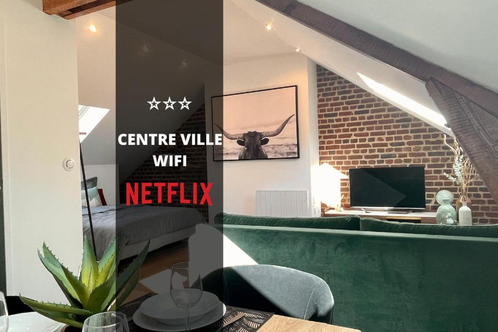 Downtown Loft - Centre Ville - Wifi - Netflix Amiens Exterior photo